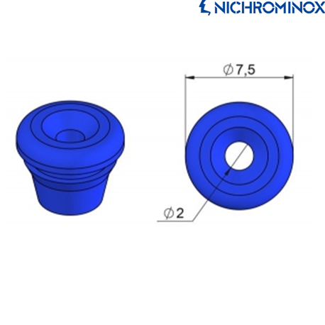 Nichrominox Spare silicone plug for Endo instrument(8pcs/pack)